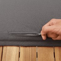 14 Piece Garden Sofa Set with Cushions Grey Poly Rattan