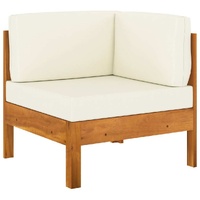 Garden Sofa Bench with Cushions Solid Acacia Wood