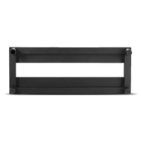 VEVOR Guitar Pedal Board, 15'' x 5.7'', Aluminum Alloy 0.8 lbs Super Light Guitar Effects PedalBoard with Carry Bag High Quality Velcro Fixed Strap Sh