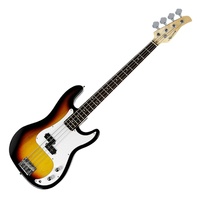 Karrera Electric Guitar Bass Tuner Music 4 String Instrument Full