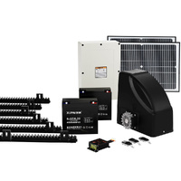 Automatic Sliding Gate Opener Kit Full Solar Electric