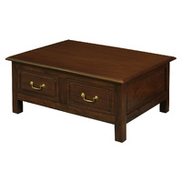 Tasmania 4 Drawer Straight Leg Coffee Table