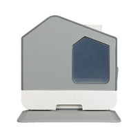 Fully Enclosed Cat Litter Box Mat