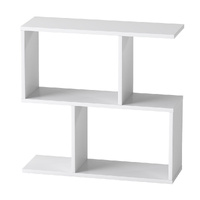 Slim 2 Tier Narrow Side Table Bedside Nightstand