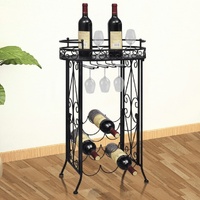 Wine Rack for Bottles Metal
