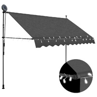 Manual Retractable Awning with LED