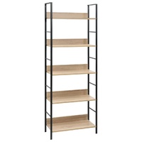 4-Layer Book Shelf Oak Engineered Wood