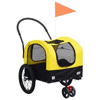 2-in-1 Pet Bike Trailer and Jogging Stroller
