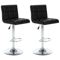 Bar Stools 2 pcs Faux Leather