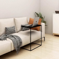 Side Table 55x35x66 cm Engineered Wood
