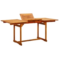 Garden Dining Table Solid Acacia Wood