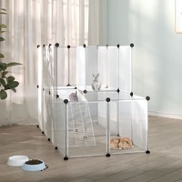 Small Animal Cage 142x74x93 cm PP and Steel