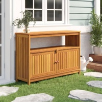Garden Console Table Solid Wood Acacia