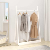 Clothes Rack 100x45x150 cm Solid Pine Wood