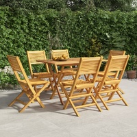 Garden Dining Set Solid Wood Teak