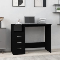 Desk with Drawers 102x50x76 cm Engineered Wood