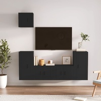 5 Piece TV Cabinet Set Engineered Wood