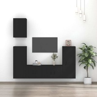 5 Piece TV Cabinet Set Engineered Wood