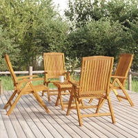 Garden Lounge Set Solid Wood Teak