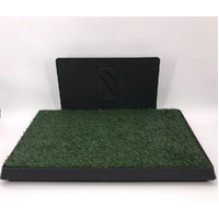 YES4PETS XL Indoor Dog Puppy Toilet Grass Potty Training Mat Loo Pad pad with 1 grass