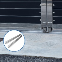 Sliding Gate Hardware Accessories Kit - 2m Track