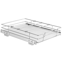 VEVOR Pull Out Cabinet Under Sink Organizer Wire Drawer Basket