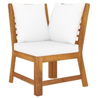 3 Piece Garden Lounge Set with Cushion Solid Acacia Wood