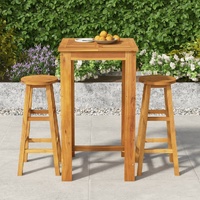Garden Dining Set Solid Wood Acacia