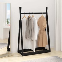 Clothes Rack 100x45x150 cm Solid Pine Wood