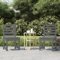 Garden Chairs 2 pcs Solid Wood Pine