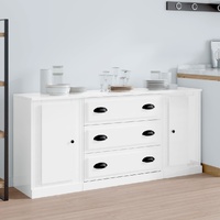 Sideboards 3 pcs Engineered Wood