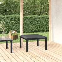 Garden Chair with Cushions Black and Grey Poly Rattan