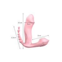  Wearable Dildo Vibrator Stimulator Pink