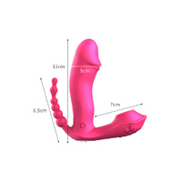 Wearable Dildo Vibrator Stimulator Red