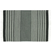 Richmond Throw - Reclaimed Wool Blend - Monochrome