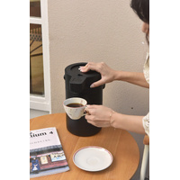 Kylin 304 Stainless Steel Air Press Pot Beverage Dispenser 2.5L - Black