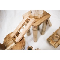 Bamboo building set 50 pcs