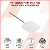 Profesional Pizza Oven Peel Paddle 90cm Wood Handle