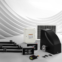 Automatic Sliding Gate Opener Kit Full Solar Electric