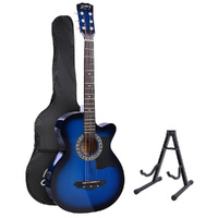 38 Inch Acoustic Guitar Wooden Body Steel String