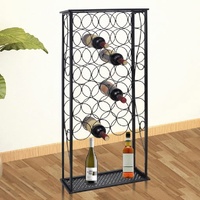 Wine Rack for Bottles Metal