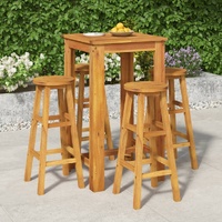 Garden Dining Set Solid Wood Acacia