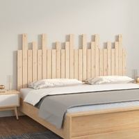 Wall Headboard Solid Wood Pine
