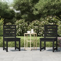 Garden Chairs 2 pcs Solid Wood Pine