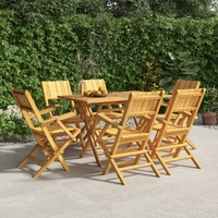 Garden Dining Set Solid Wood Teak