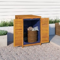 Garden Storage Box Solid Wood Acacia