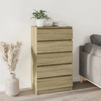 Drawer Cabinet 60x36x103 cm Engineered Wood