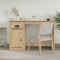 Desk with Drawer 115x50x75 cm Engineered Wood