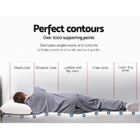 Bedding Memory Foam Mattress Topper Gel 5cm Queen