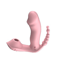 Wearable Dildo Vibrator Stimulator Pink